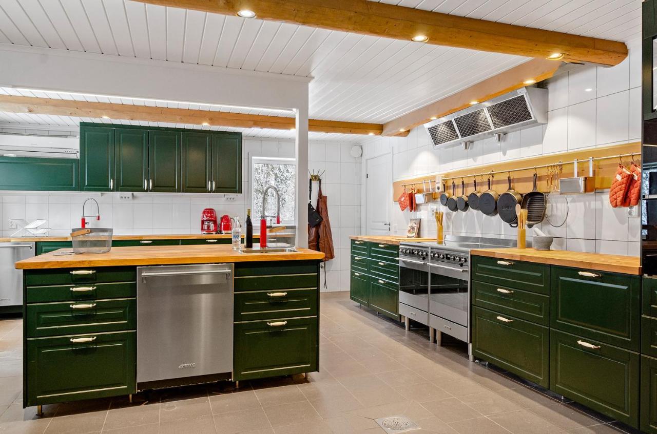 Valkojan Naturby - Timber Cottages แวมดาเลน ภายนอก รูปภาพ